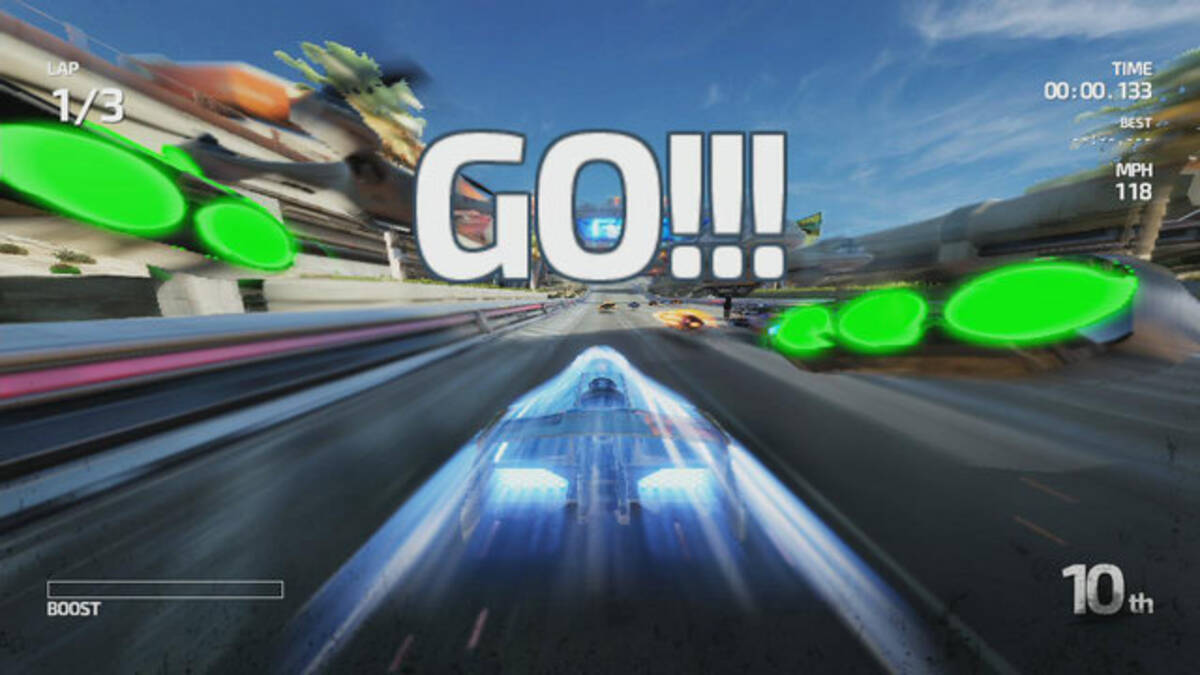 Wii U向け超高速sfレース Fast Racing Neo 12月22日配信決定 オンラインプレイなど充実のゲームモードをご紹介 15年12月16日 エキサイトニュース