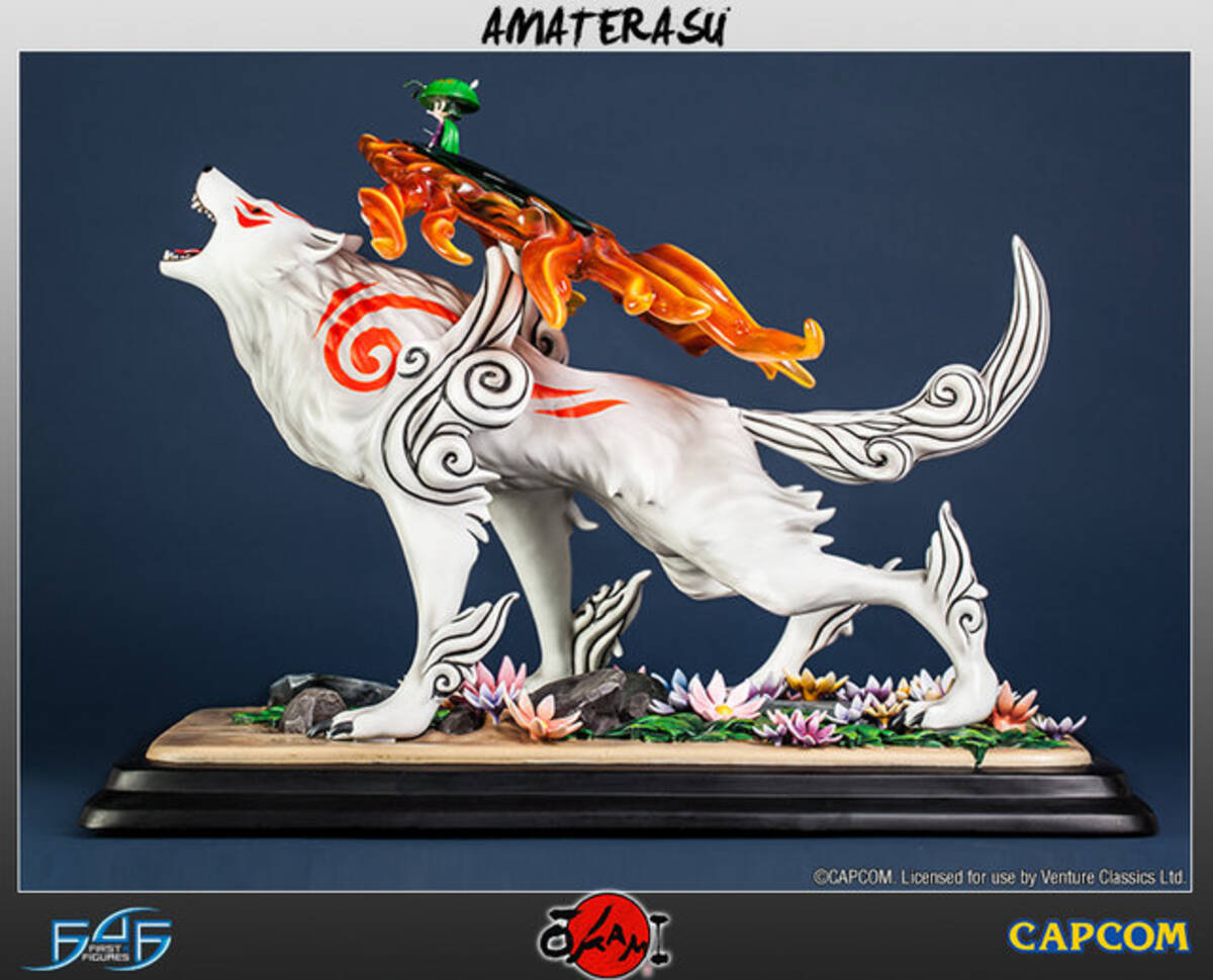 大神』“アマテラス”フィギュアがFirst 4 Figureから発売！流れるような 