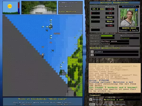 「25年の歴史を持つサバイバルローグライクRPG『UnReal World』近日配信」の画像