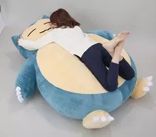 ポケモン あの カビゴン がビーズソファになって登場 もっちり包まれる感覚からトレーナーは逃れられない 19年7月8日 エキサイトニュース