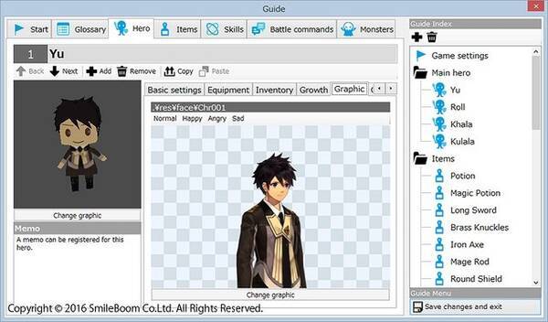 プログラミング不要のrpg作成ソフト スマイル ゲーム ビルダー 発表 3dマップにも対応 16年3月18日 エキサイトニュース