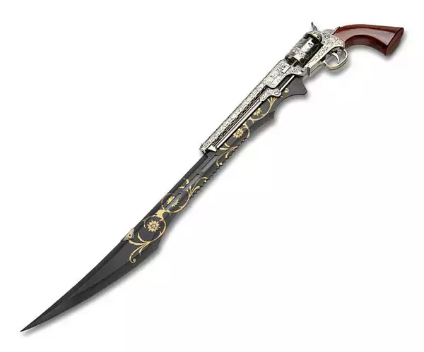 「まるでガンブレード！？ロマン溢れすぎるスチームパンクな「ガンナイフ」が販売中」の画像