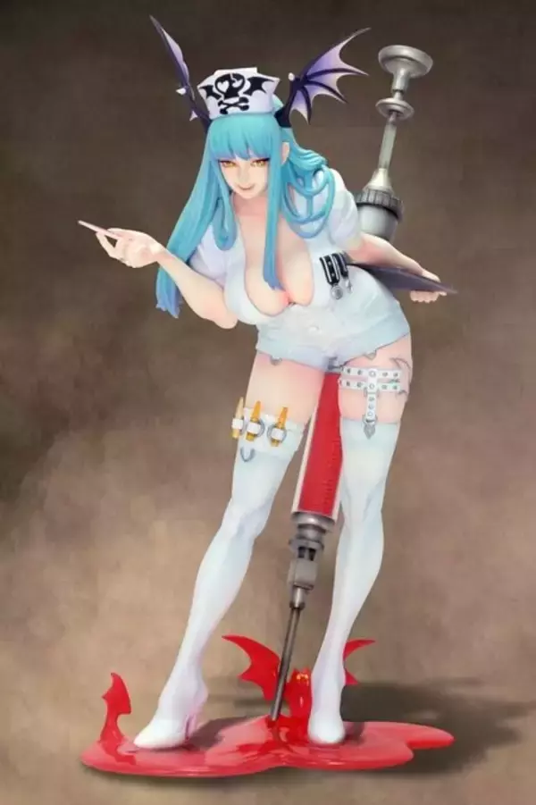 ナース姿の「モリガン」フィギュア予約開始、イーカプコンでは 
