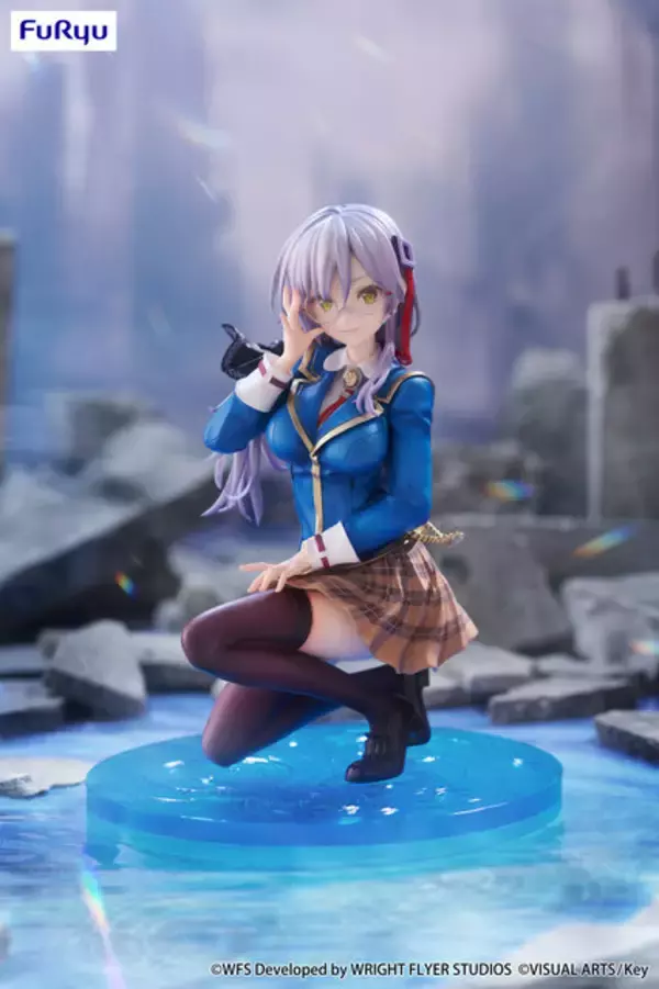 「チラリと覗く太ももが悩ましい！『ヘブバン』和泉ユキのフィギュアがプライズにー3月中旬より順次展開」の画像