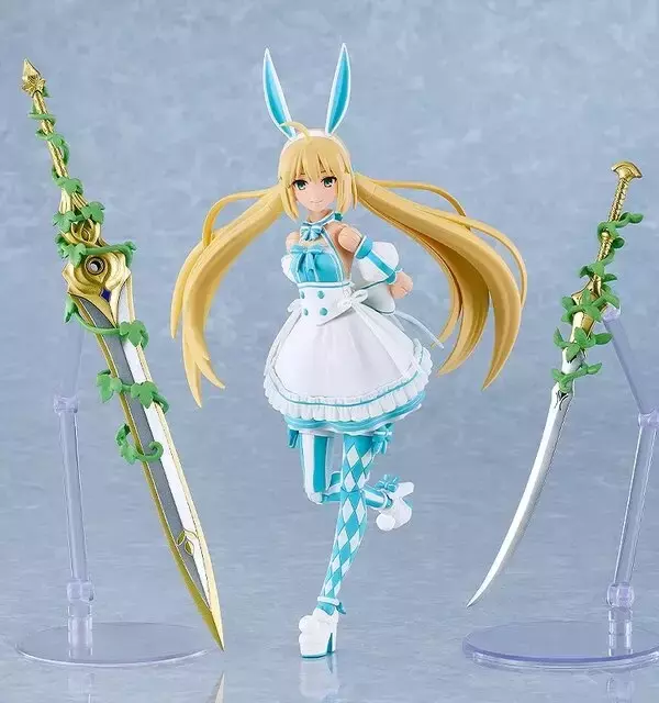 「照れ顔が可愛い『FGO』バーサーカー「アルトリア・キャスター」が第二再臨姿でプラモに！後ろ姿も必見」の画像