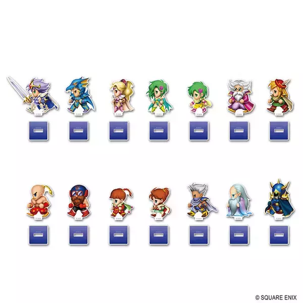 「『FF』ゲーム開封前のワクワクする気持ちが蘇る！当時のパッケージ風梱包のTシャツや『VI』までのキャラクターグッズがズラリ」の画像