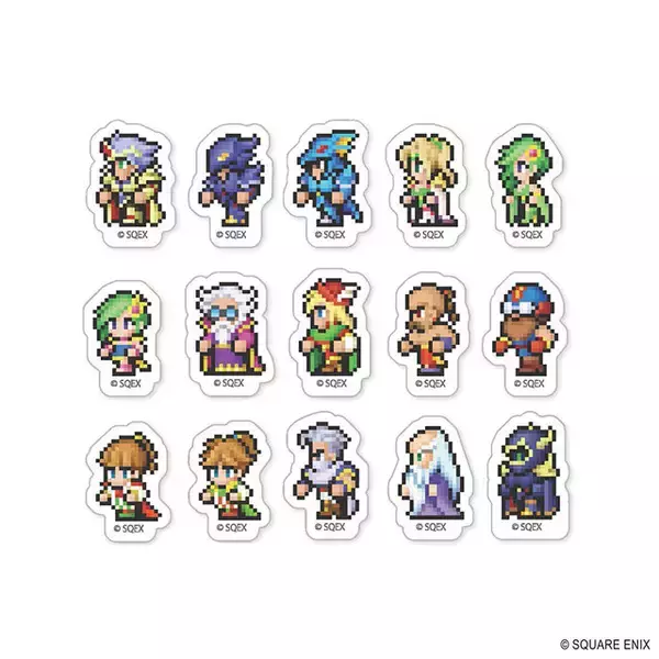 「『FF』ゲーム開封前のワクワクする気持ちが蘇る！当時のパッケージ風梱包のTシャツや『VI』までのキャラクターグッズがズラリ」の画像