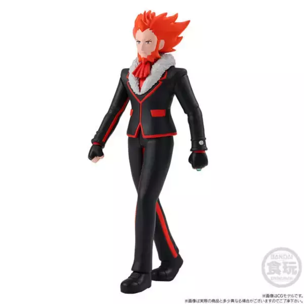 「『ポケモンX・Y』フレア団のボス「フラダリ」が、ポケモンスケールワールドで立体化！パートナー「カエンジシ（オスのすがた）」とのセット」の画像