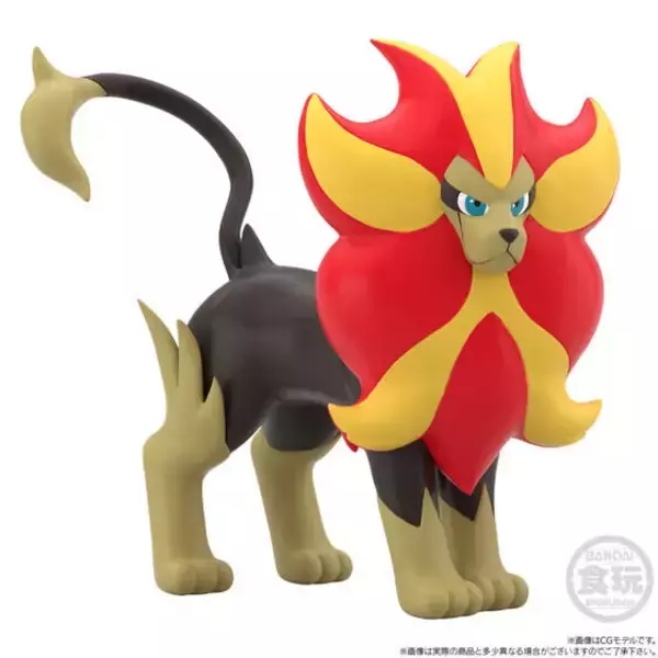 「『ポケモンX・Y』フレア団のボス「フラダリ」が、ポケモンスケールワールドで立体化！パートナー「カエンジシ（オスのすがた）」とのセット」の画像