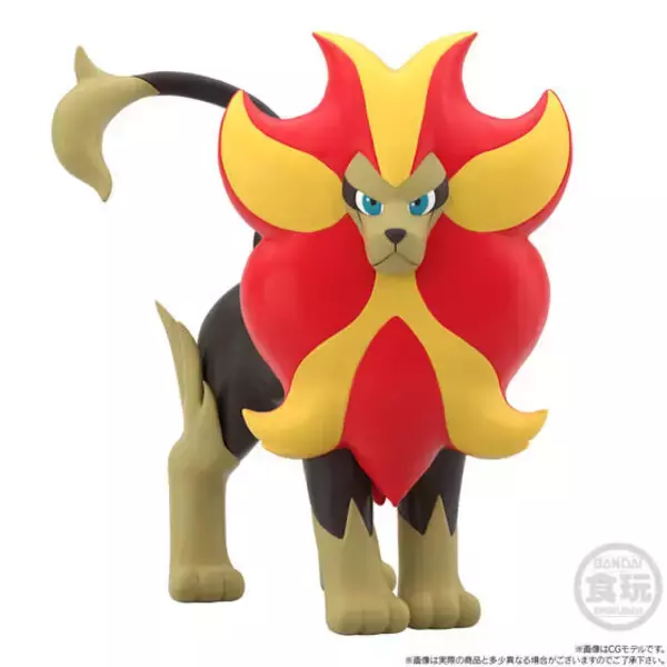 「『ポケモンX・Y』フレア団のボス「フラダリ」が、ポケモンスケールワールドで立体化！パートナー「カエンジシ（オスのすがた）」とのセット」の画像