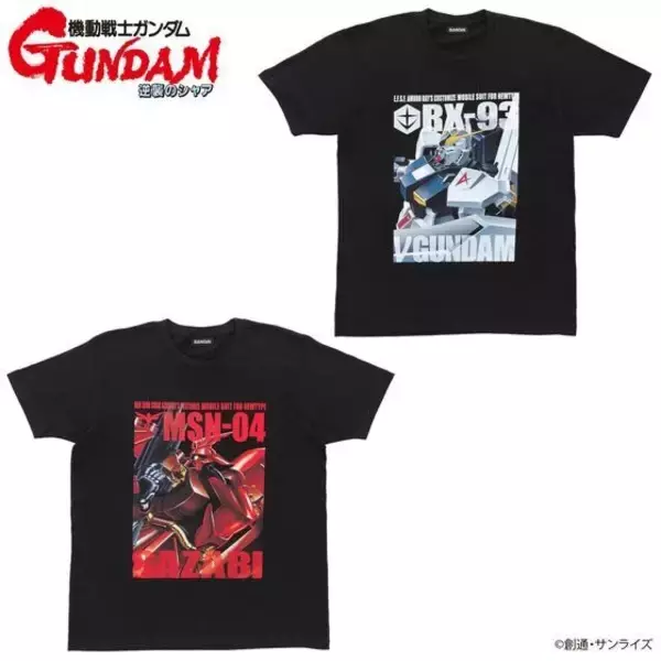「「機動戦士ガンダム」MSを大胆にプリントしたフルカラーTシャツの新作が登場！再受注商品を含む全20種がプレバンにて取り扱い」の画像