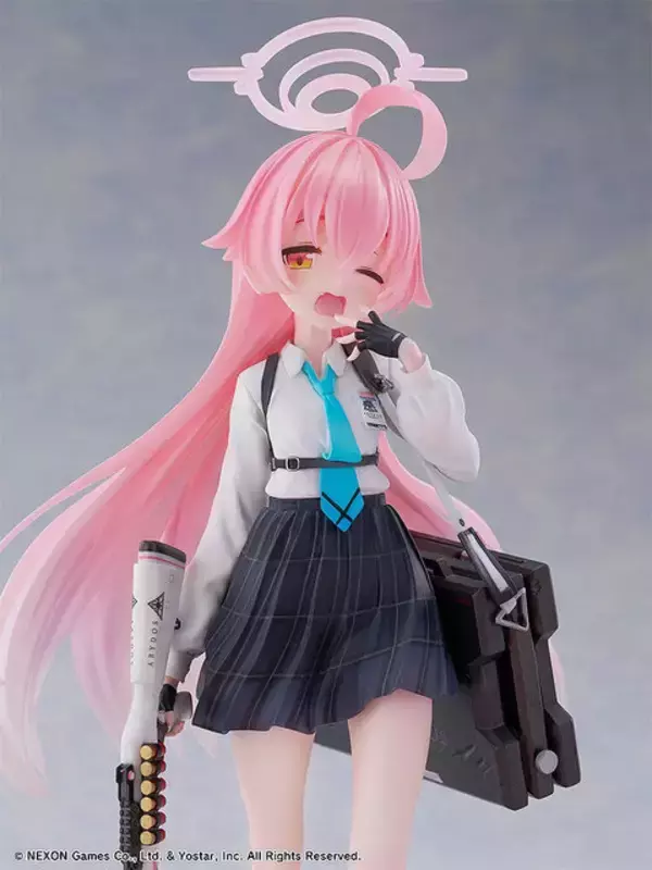 「『ブルアカ』より自称"おじさん"「ホシノ」1/7スケールフィギュアが予約受付中！特徴的なアホ毛、愛用する武器までこだわり立体化」の画像