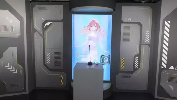 「『勝利の女神：NIKKE』展覧会で“開発中のニケ”にいろいろな質問をしてみた【フォトレポ】」の画像