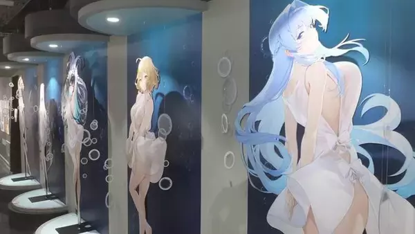 「『勝利の女神：NIKKE』展覧会で“開発中のニケ”にいろいろな質問をしてみた【フォトレポ】」の画像