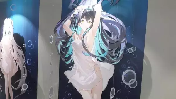 「『勝利の女神：NIKKE』展覧会で“開発中のニケ”にいろいろな質問をしてみた【フォトレポ】」の画像