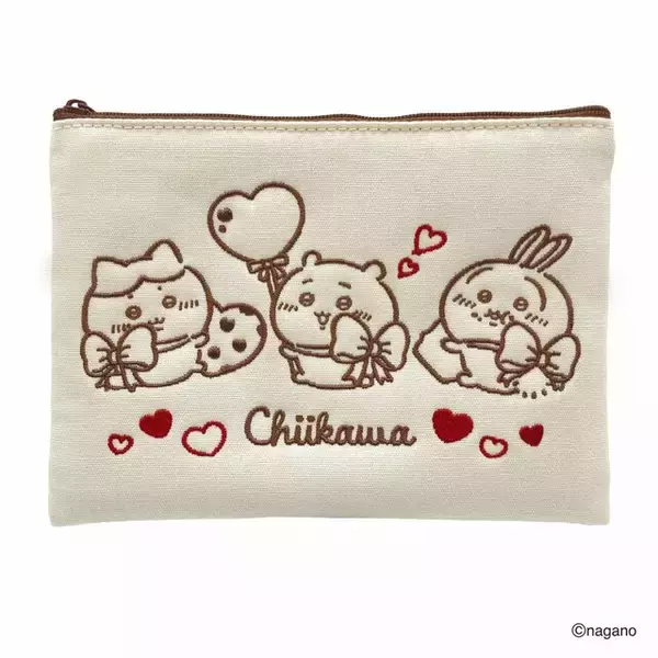 「「ちいかわ」新商品がバレンタインにぴったり！封入されたチョコまで可愛いポーチから、ダイカットチョコが作れるキットまでズラリ」の画像