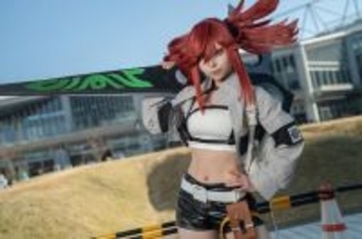 【コスプレ】引き締まった細いウエストとヒップラインが素晴らしい！巨大鋏も自作の「ガチアクタ」リヨウレイヤーがかっこよすぎた【写真８枚】