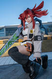 「【コスプレ】引き締まった細いウエストとヒップラインが素晴らしい！巨大鋏も自作の「ガチアクタ」リヨウレイヤーがかっこよすぎた【写真８枚】」の画像3