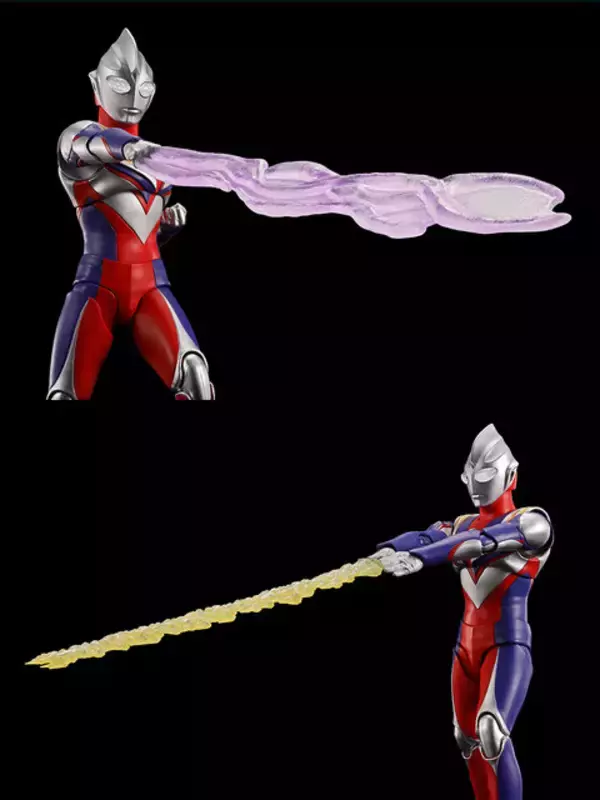 「ゼペリオン光線からセルチェンジビームまで、エフェクトパーツ多すぎ！ウルトラマンティガが「30周年記念エディション」としてS.H.Figuartsに再登場」の画像