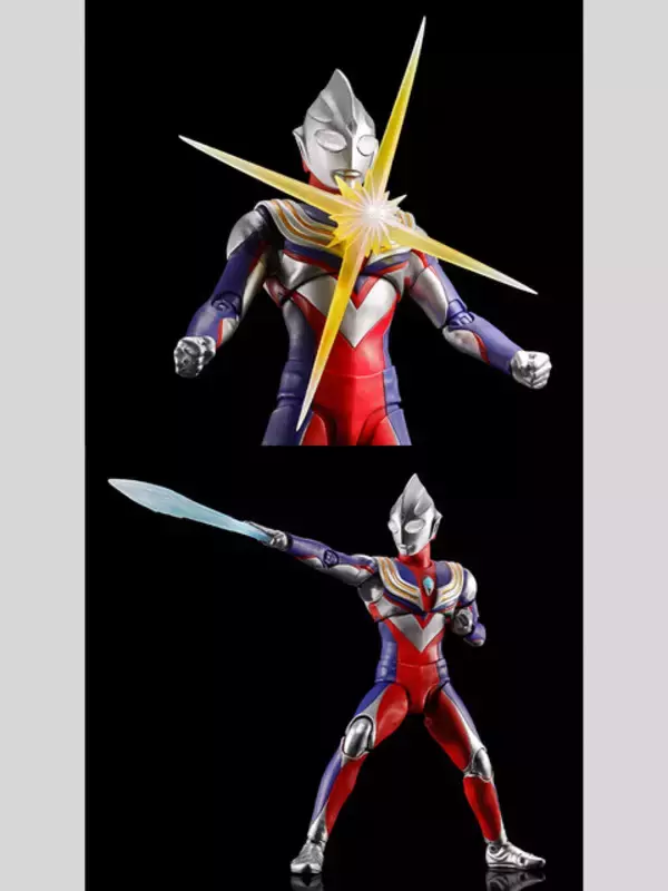 「ゼペリオン光線からセルチェンジビームまで、エフェクトパーツ多すぎ！ウルトラマンティガが「30周年記念エディション」としてS.H.Figuartsに再登場」の画像