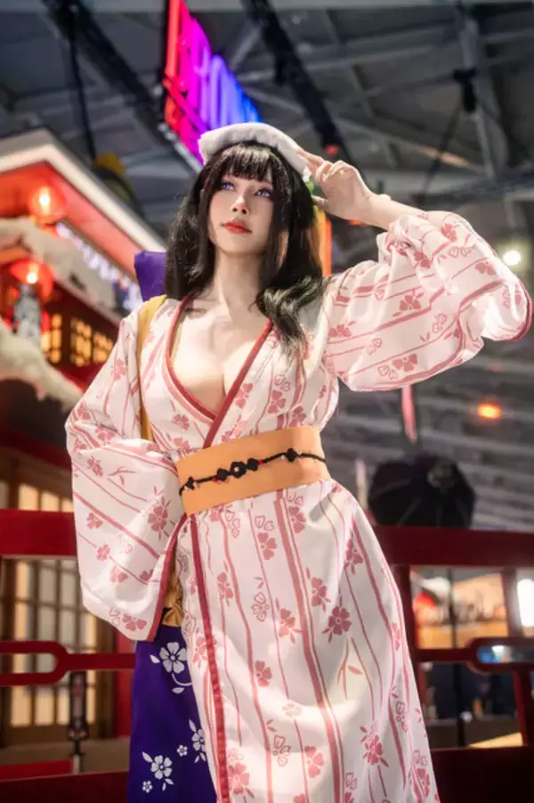 「【コスプレ】艶っぽい浴衣姿にクラクラしちゃう！『ブラウンダスト2』温泉修行人が隠しきれない美ボディを披露【台北ゲームショウ2026】」の画像