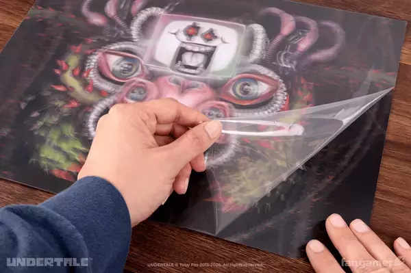 「『DELTARUNE』『UNDERTALE』グッズ5点が一挙販売開始！インパクト抜群の「オメガフラウィ」ポスターなど」の画像