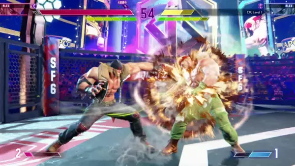 「『スト6』構えから派生する11種類の技と、“背面やられ”で相手を翻弄しろ！火力の高い投げも魅力な「アレックス」試遊レポ」の画像