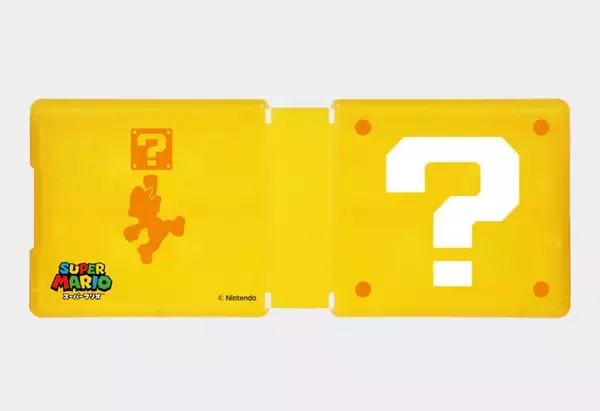 「ハテナブロックの素敵なカードケースも！『スーパーマリオ』シルエットがクールなスイッチ2用ポーチが4月28日発売」の画像