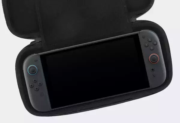 「ハテナブロックの素敵なカードケースも！『スーパーマリオ』シルエットがクールなスイッチ2用ポーチが4月28日発売」の画像