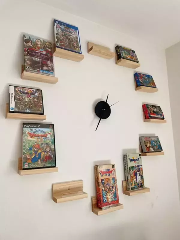 『ドラクエ』の歴史と時刻を合体させた壁時計が大反響！ ナンバリング作品が見守る“家族の時間”