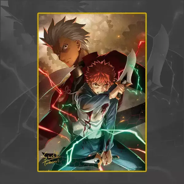 「アニメ「Fate/UBW」10周年グッズ＆くじが登場！描き下ろしのギルガメッシュや、記念色紙14点の複製などをラインナップ」の画像