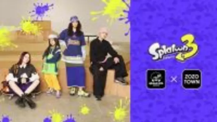 スプラトゥーン3 ゲソタウン × ZOZOTOWN 第2弾コレクション」が登場