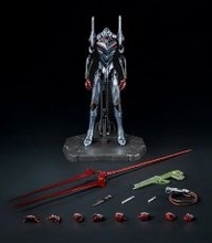 劇場版「ヱヴァ」より、謎の多い機体「エヴァンゲリオン4号機」が可動フィギュア化！設定資料をもとに、ロンギヌスの槍ほか多数のオプションが付属