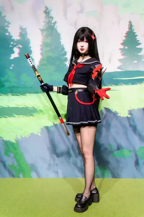 「【コスプレ】中国人気の美女レイヤーが勢揃い！ケモミミやエルフ、セーラー服まで登場するファンタジーワールドRPG『アズールプロミリア』【写真22枚】」の画像