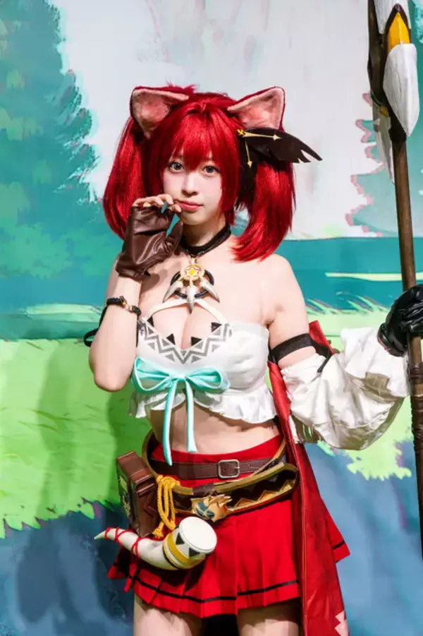 「【コスプレ】中国人気の美女レイヤーが勢揃い！ケモミミやエルフ、セーラー服まで登場するファンタジーワールドRPG『アズールプロミリア』【写真22枚】」の画像