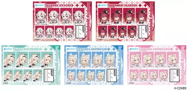 「アニメイトで「ホロライブ」フェアが1月8日より開催！百鬼あやめ、宝鐘マリンら5人が「ONIKAWAII」をテーマに描き起こしグッズ化」の画像