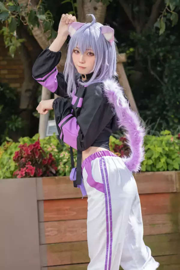 コスプレ】「もぐもぐ～おかゆ～！」ホロライブ・猫又おかゆのいたずら 
