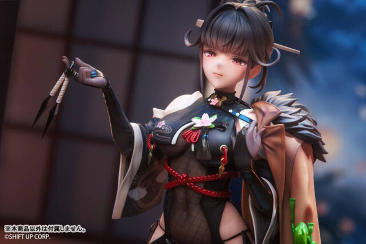 背中で魅せる”忍者！『勝利の女神：NIKKE』サクラが「黒夜密行 