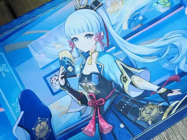 「これは“綾華推し”にとって最高の神器かもしれない―「ロジクールG」×『原神』コラボのキーボード&ヘッドセット“神里綾華特別モデル”を触ってみた！」の画像