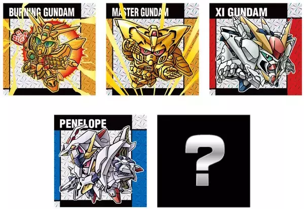 「「元祖SDガンダムスナック」第2弾発売！シールはνガンダムHWSはじめ、横井孝二氏描き下ろしなど全33種ラインナップ」の画像