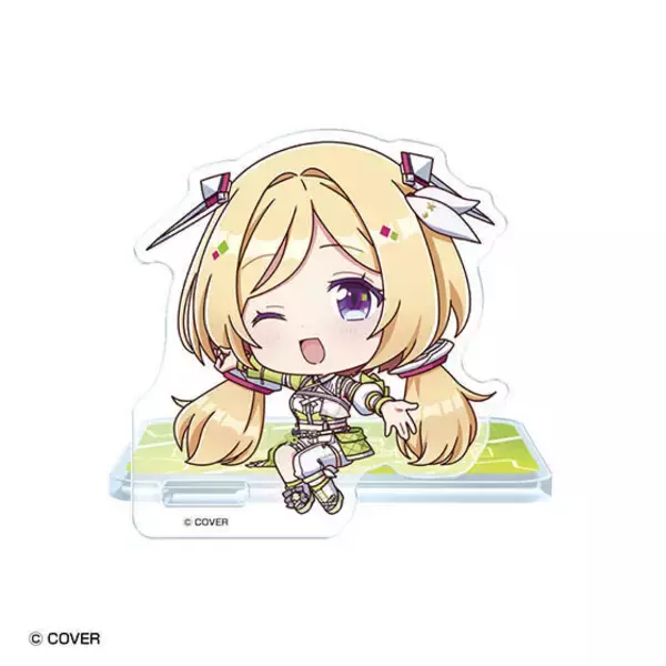 「「ホロライブ」4～5月発売の新作ガシャポン3商品がお披露目！全14人のすわらせ隊アクスタや、おなまえぷっくりラバーマスコット」の画像