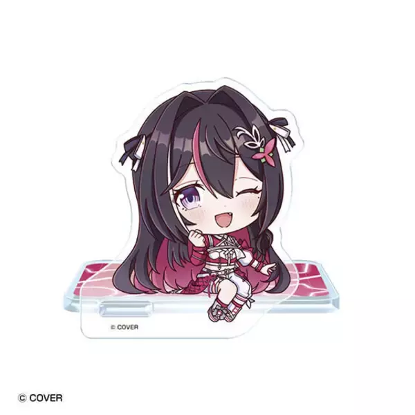 「「ホロライブ」4～5月発売の新作ガシャポン3商品がお披露目！全14人のすわらせ隊アクスタや、おなまえぷっくりラバーマスコット」の画像