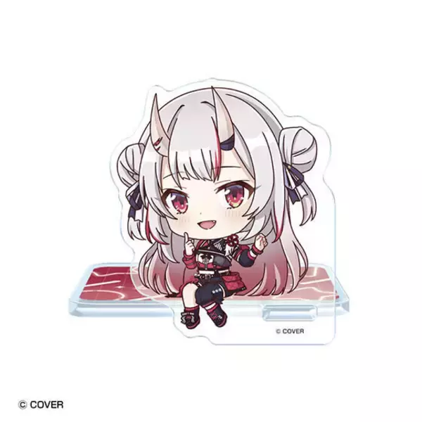 「「ホロライブ」4～5月発売の新作ガシャポン3商品がお披露目！全14人のすわらせ隊アクスタや、おなまえぷっくりラバーマスコット」の画像