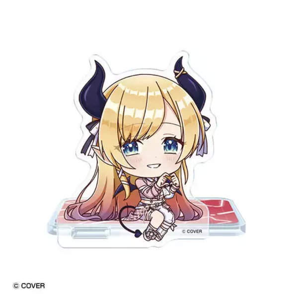 「「ホロライブ」4～5月発売の新作ガシャポン3商品がお披露目！全14人のすわらせ隊アクスタや、おなまえぷっくりラバーマスコット」の画像