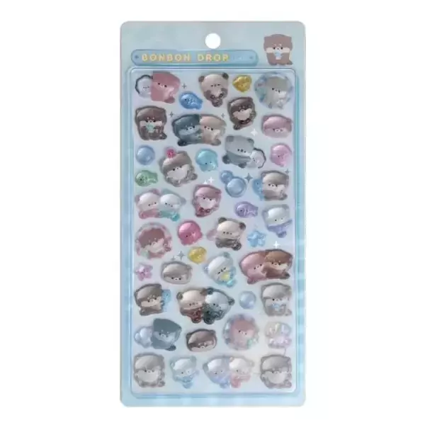 「「ボンボンドロップシール」水族館シリーズの公式抽選販売が予告！「ペンギン」「イルカ」など全6種類」の画像