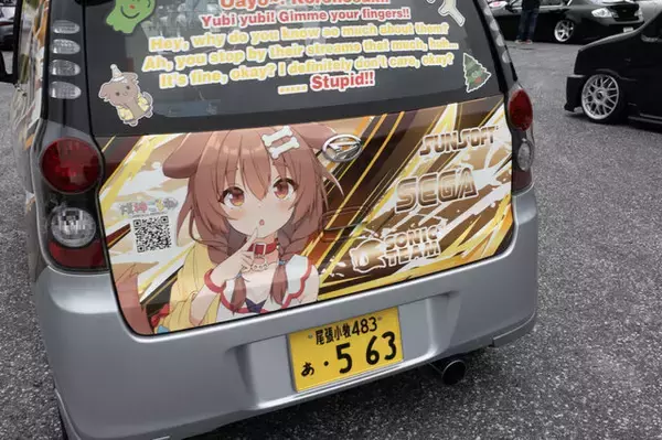 「ガルウィングの湊あくあ＆紫咲シオンがイカす！「ホロライブ」「にじさんじ」など奥伊吹に集まったVTuber痛車まとめ【ARCChampionship 2025フォトレポ】」の画像