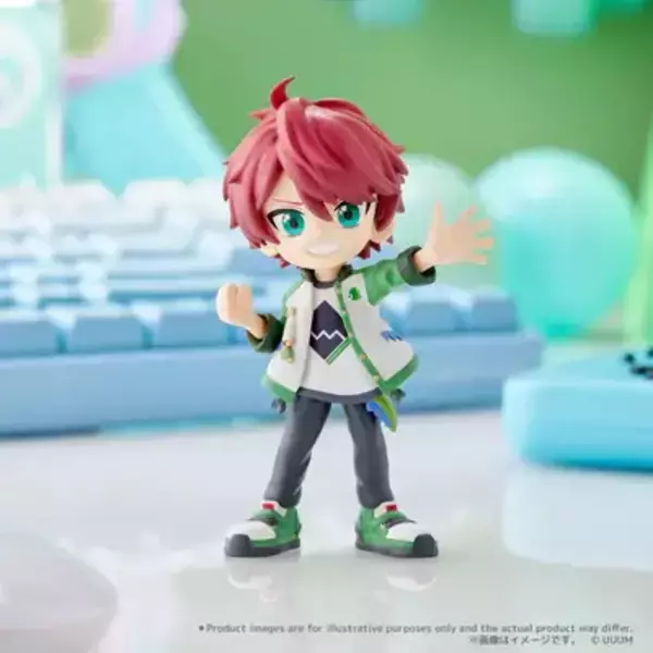 「人気実況グループ「カラフルピーチ」がデフォルメフィギュアに！手のひらサイズで可愛い全11名」の画像