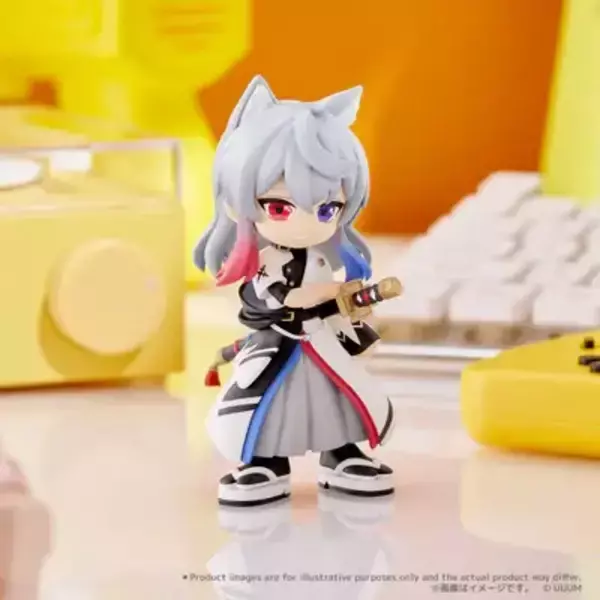 「人気実況グループ「カラフルピーチ」がデフォルメフィギュアに！手のひらサイズで可愛い全11名」の画像