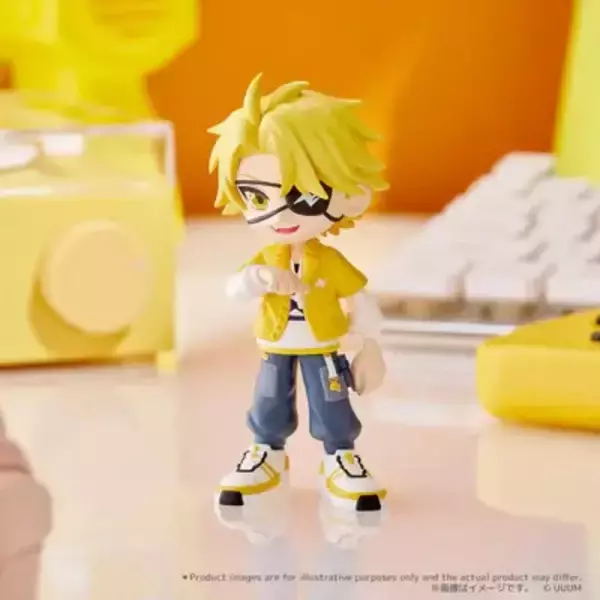 「人気実況グループ「カラフルピーチ」がデフォルメフィギュアに！手のひらサイズで可愛い全11名」の画像