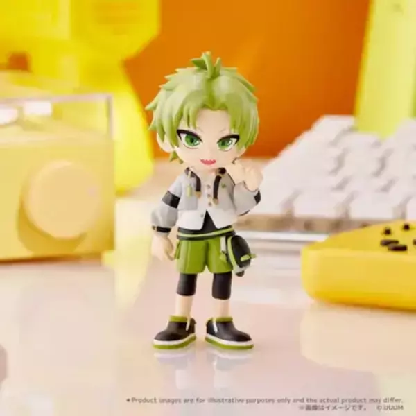 「人気実況グループ「カラフルピーチ」がデフォルメフィギュアに！手のひらサイズで可愛い全11名」の画像